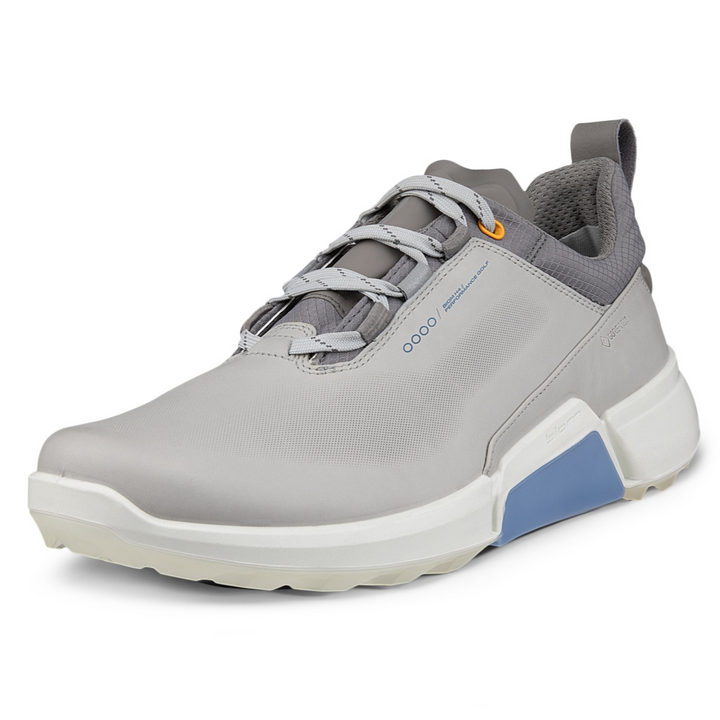 Ecco Mens Golf Biom H4 GORE-TEX Shoes - CONCRETE