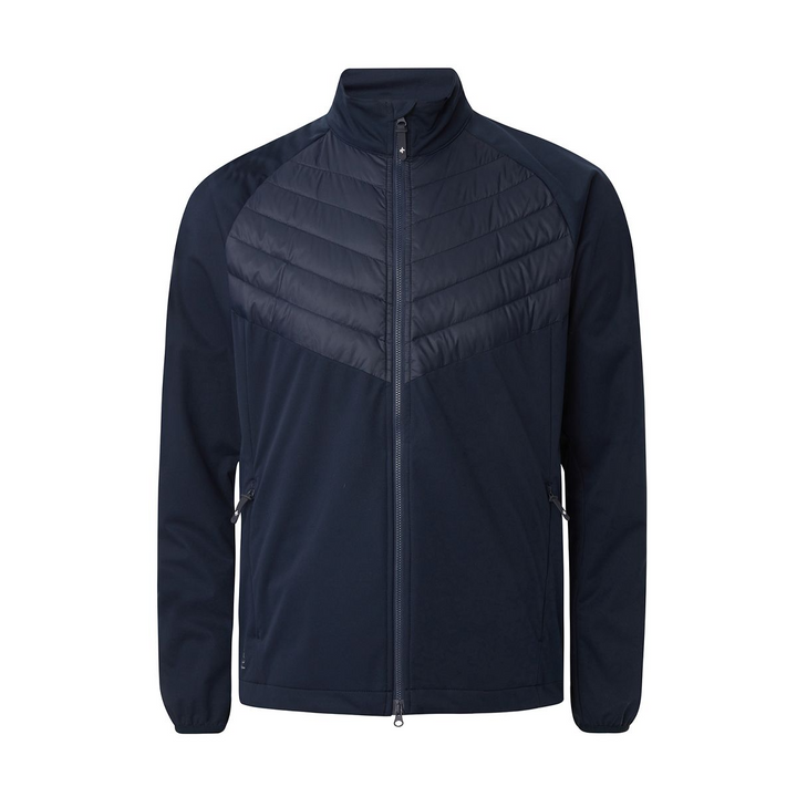 Cross Men's Stance Hybrid Down Jacket - NAVY