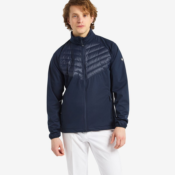 Cross Men's Stance Hybrid Down Jacket - NAVY