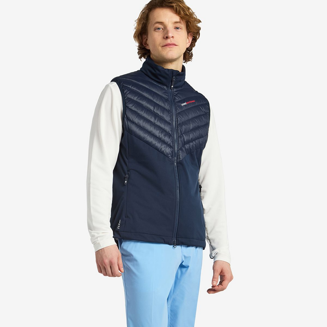 Cross Men's Stance Hybrid Vest - NAVY