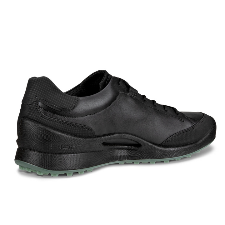 Ecco Men's Golf Biom Hybrid Leather Golf Shoe - BLACK