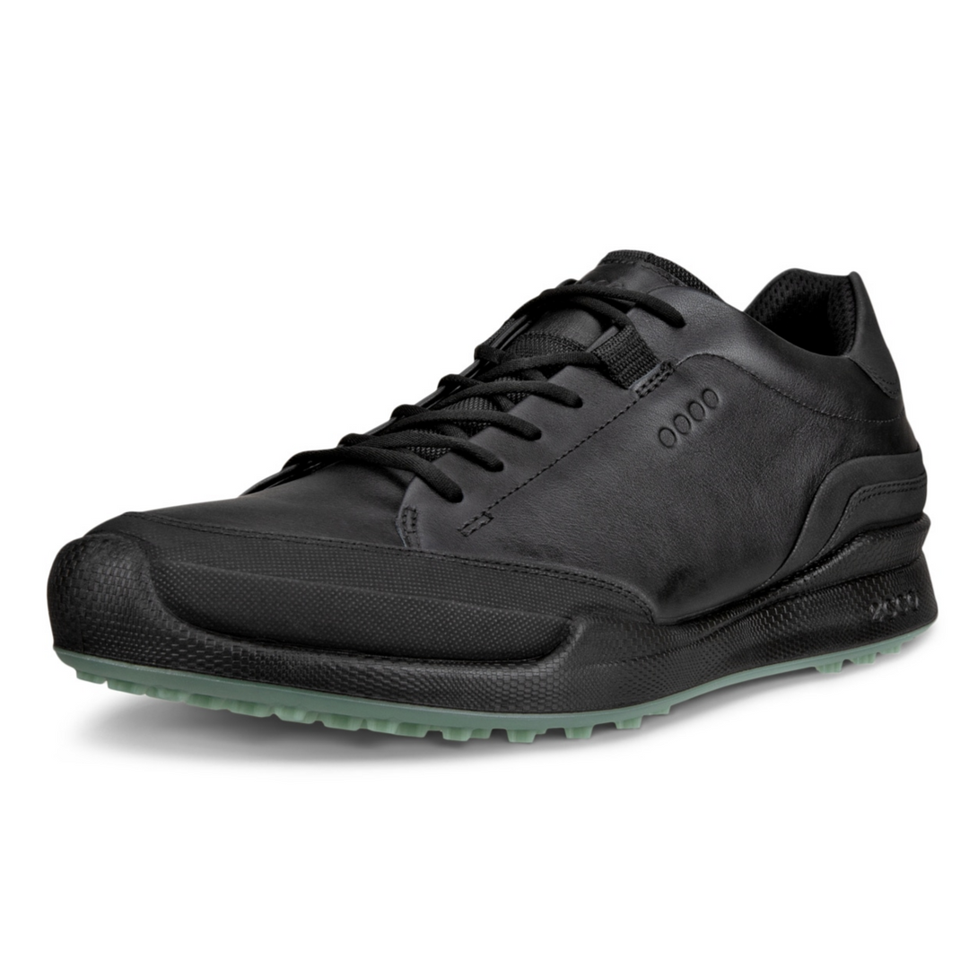 Ecco Men's Golf Biom Hybrid Leather Golf Shoe - BLACK