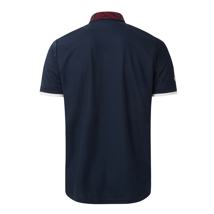 Cross Men's Collar Block Polo - NAVY