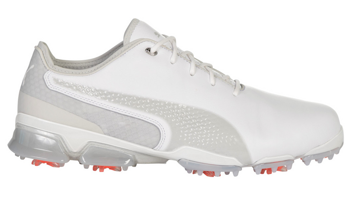 Puma Men's TOUR - IGNITE PROADAPT LEATHER Golf Shoes - WHITE / GRAY VIOLET