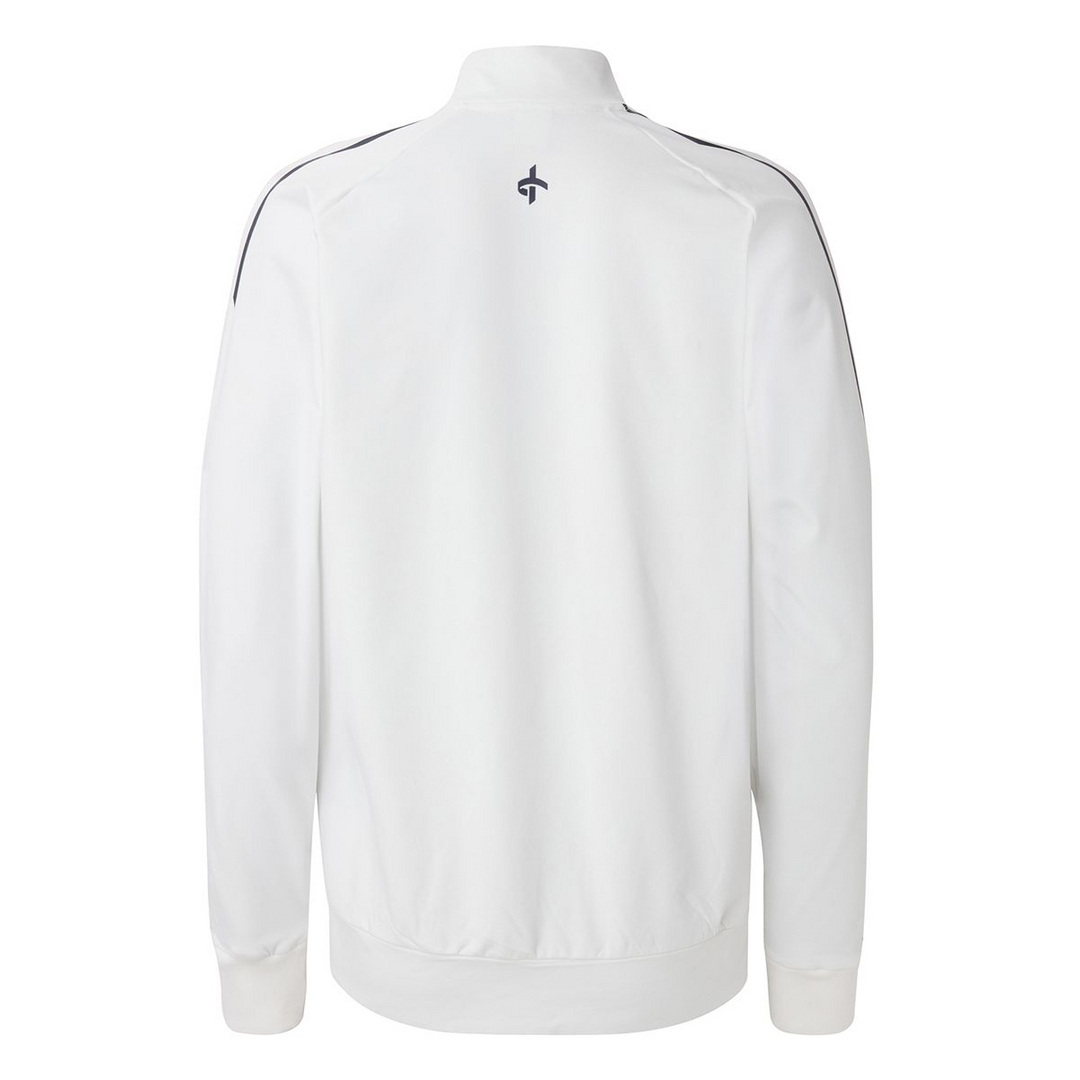 Cross Men's ATHLETIC FULL ZIP MIDLAYER - WHITE