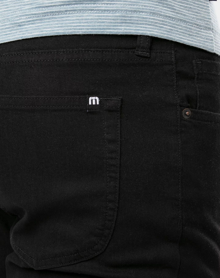 TRAVIS MATHEW MEN'S LEGACY 5 POCKET PANTS - BLACK