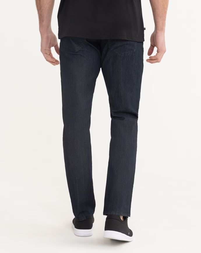 TRAVIS MATHEW MEN'S LEGACY 5 POCKET PANTS - DARK DENIM