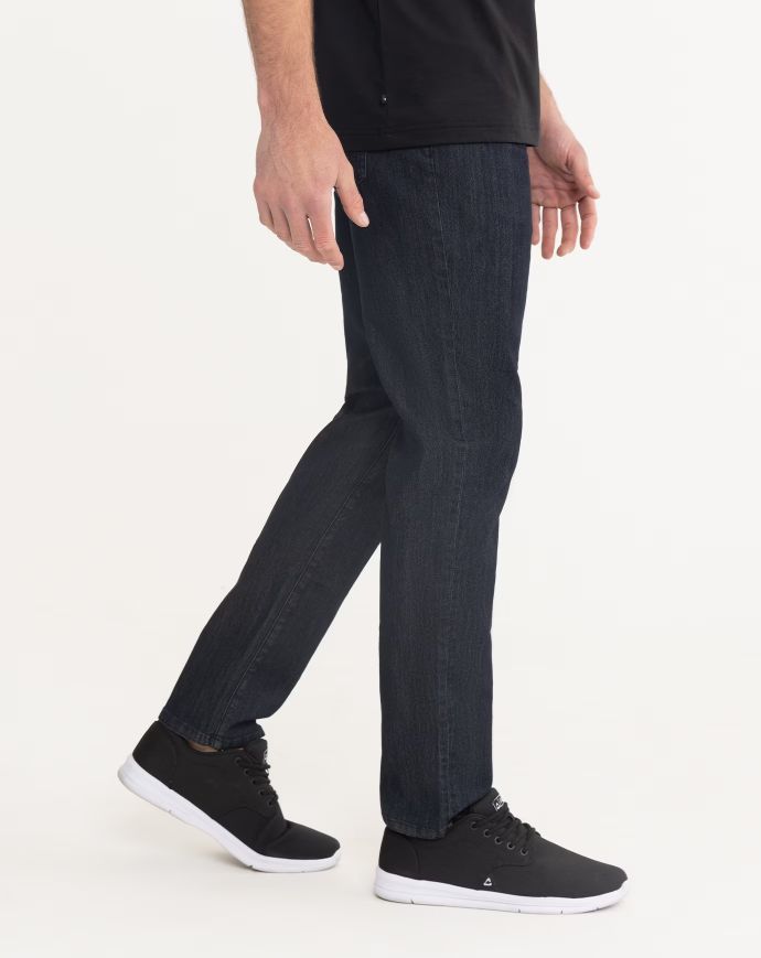 TRAVIS MATHEW MEN'S LEGACY 5 POCKET PANTS - DARK DENIM