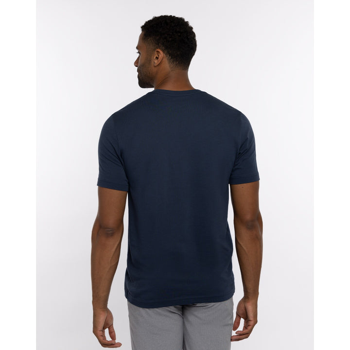 TRAVIS MATHEW MENS RACE YOU T-SHIRT - DRESS BLUES