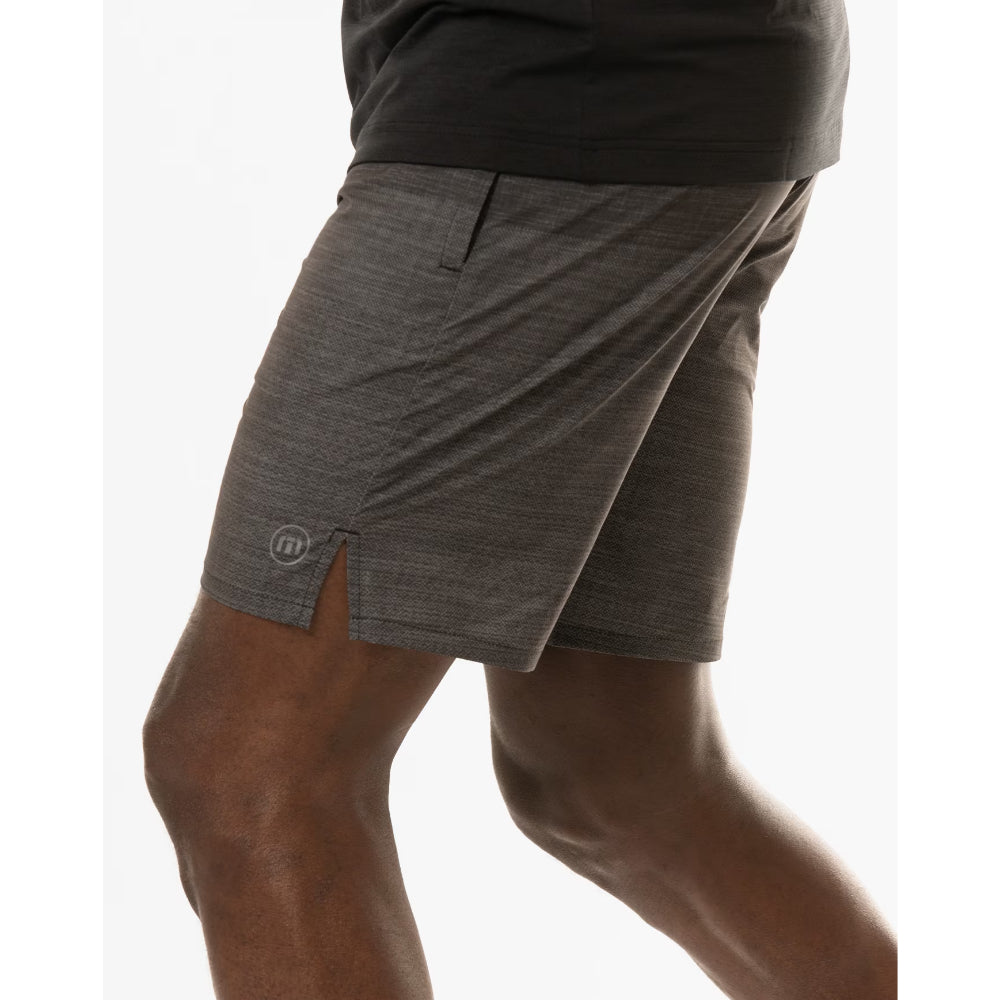 TRAVISMATHEW MENS ZIPLINE ACTIVE SHORTS - BLACK