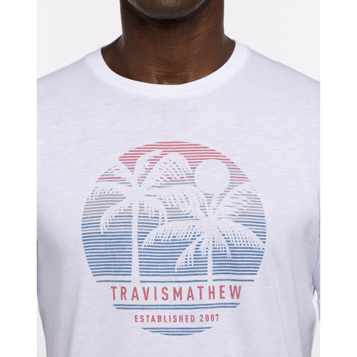 TRAVIS MATHEW MENS CONCHEROS T-SHIRT - WHITE