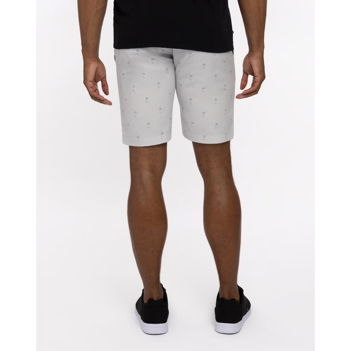 TRAVIS MATHEW MENS RESORT TO THIS SHORT - HEATHER MICROCHIP