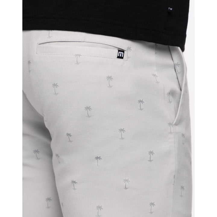 TRAVIS MATHEW MENS RESORT TO THIS SHORT - HEATHER MICROCHIP