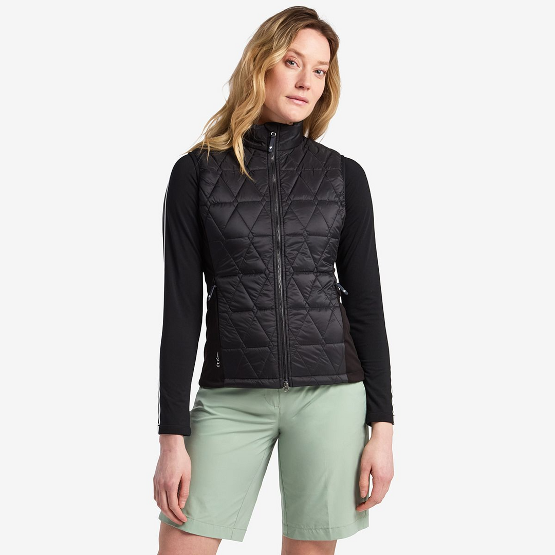 Cross Women's PRIMUS QUILTED VEST - BLACK