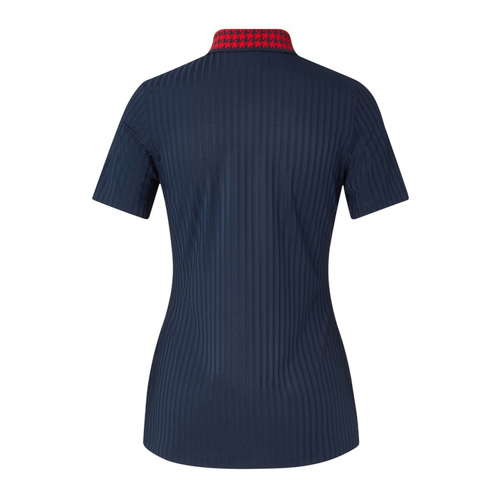 Cross Women's RIB Polo - NAVY