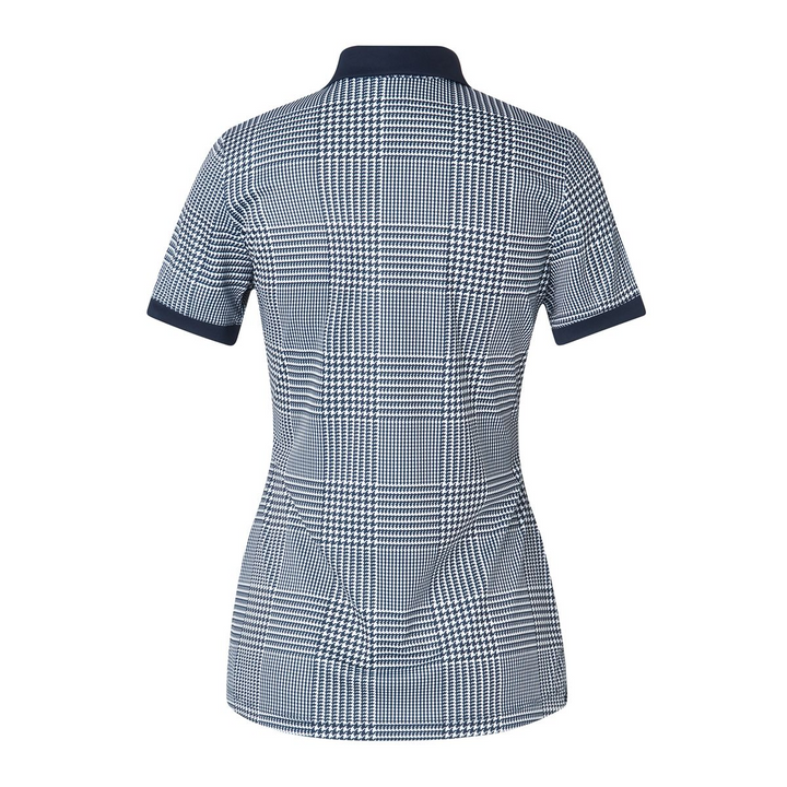 Cross Women's GLENCHECK Polo - NAVY