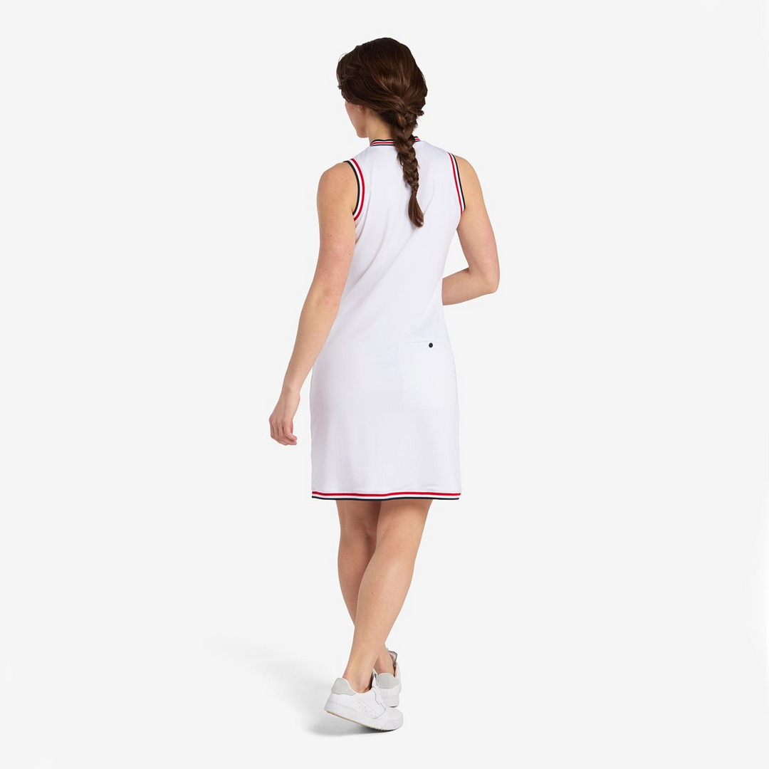 Cross Women's Nostalgia Dress - WHITE