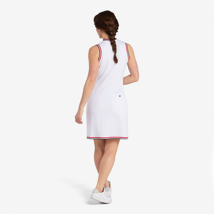 Cross Women's Nostalgia Dress - WHITE