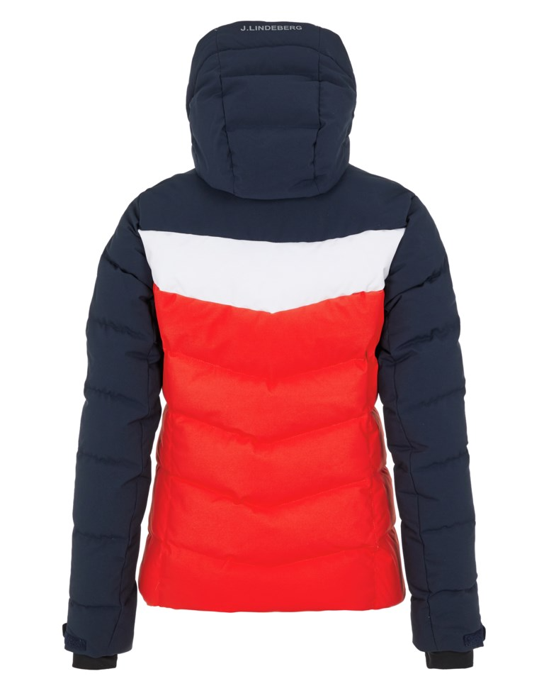 J.Lindeberg Womens Russel Down Ski Jacket - RACING RED