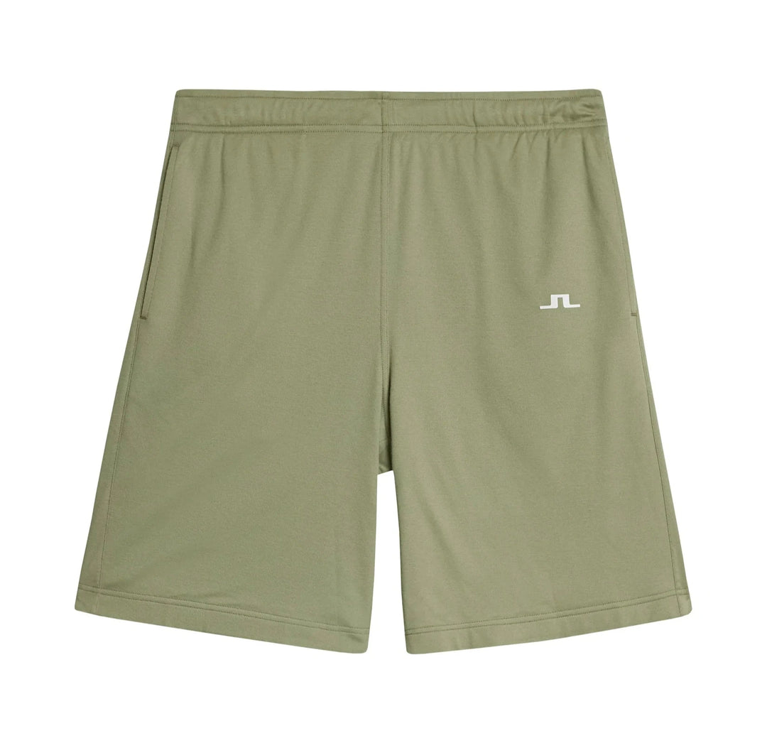 J.Lindeberg Mens Functional Logo Shorts - Oil Green