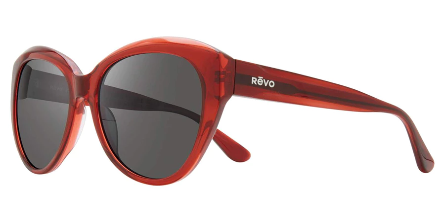 Revo Women's ROSE Cat Eye Polarized Sunglasses - Red /Graphite