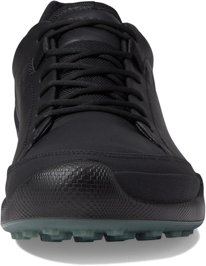 Ecco Men's Golf Biom Hybrid Leather Golf Shoe - BLACK