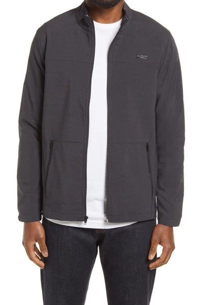 TRAVIS MATHEW AIRTRAIN FULL ZIP JACKET - DARK GREY