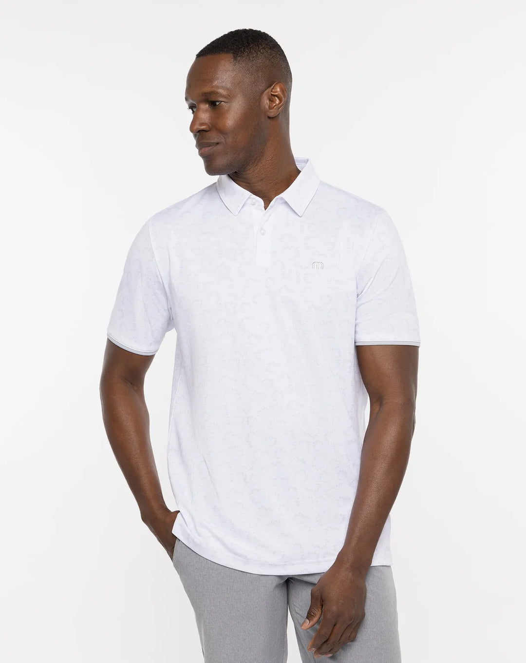 TRAVIS MATHEW ALWAYS CHILL POLO - WHITE