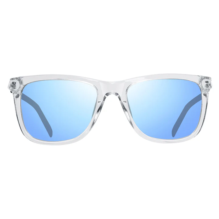 Revo Unisex COVE Poloraized Sunglasses - Crystal/Blue Water