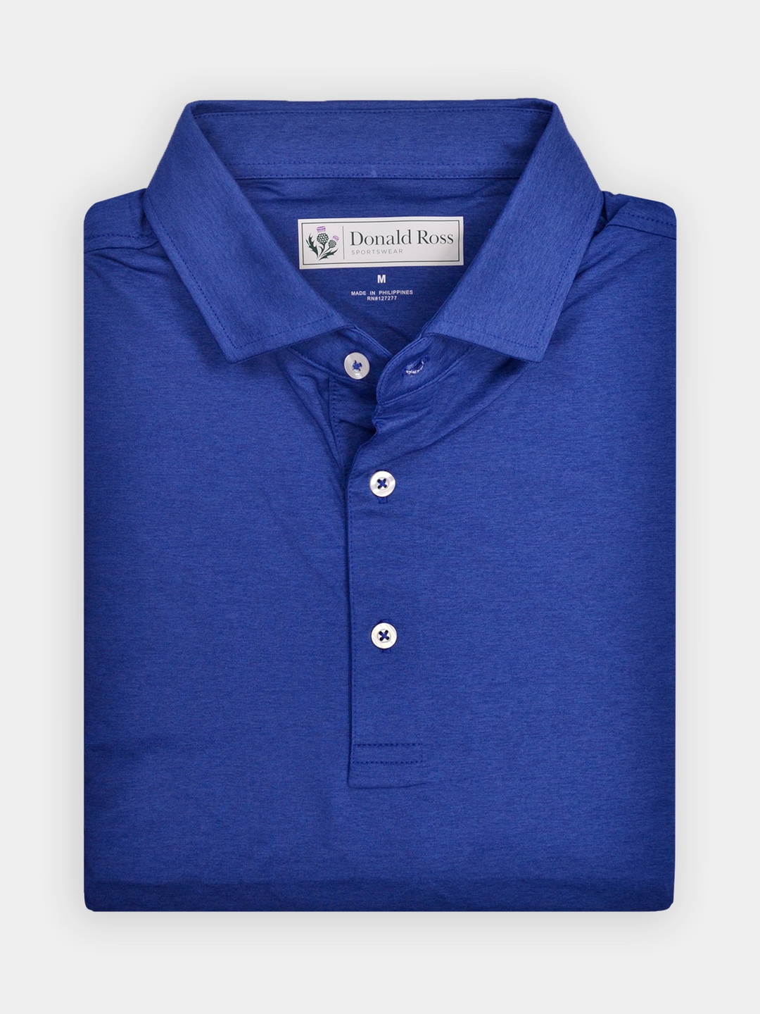 Donald Ross Mens Classic Fit BOSTON Polo - NAVY