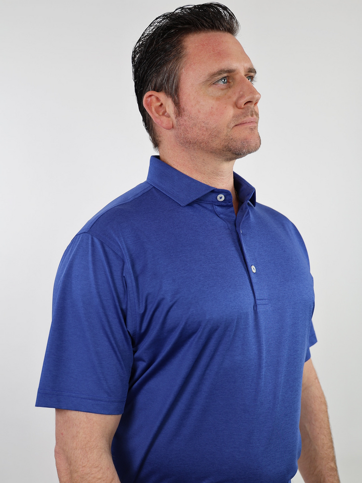 Donald Ross Mens Classic Fit BOSTON Polo - NAVY