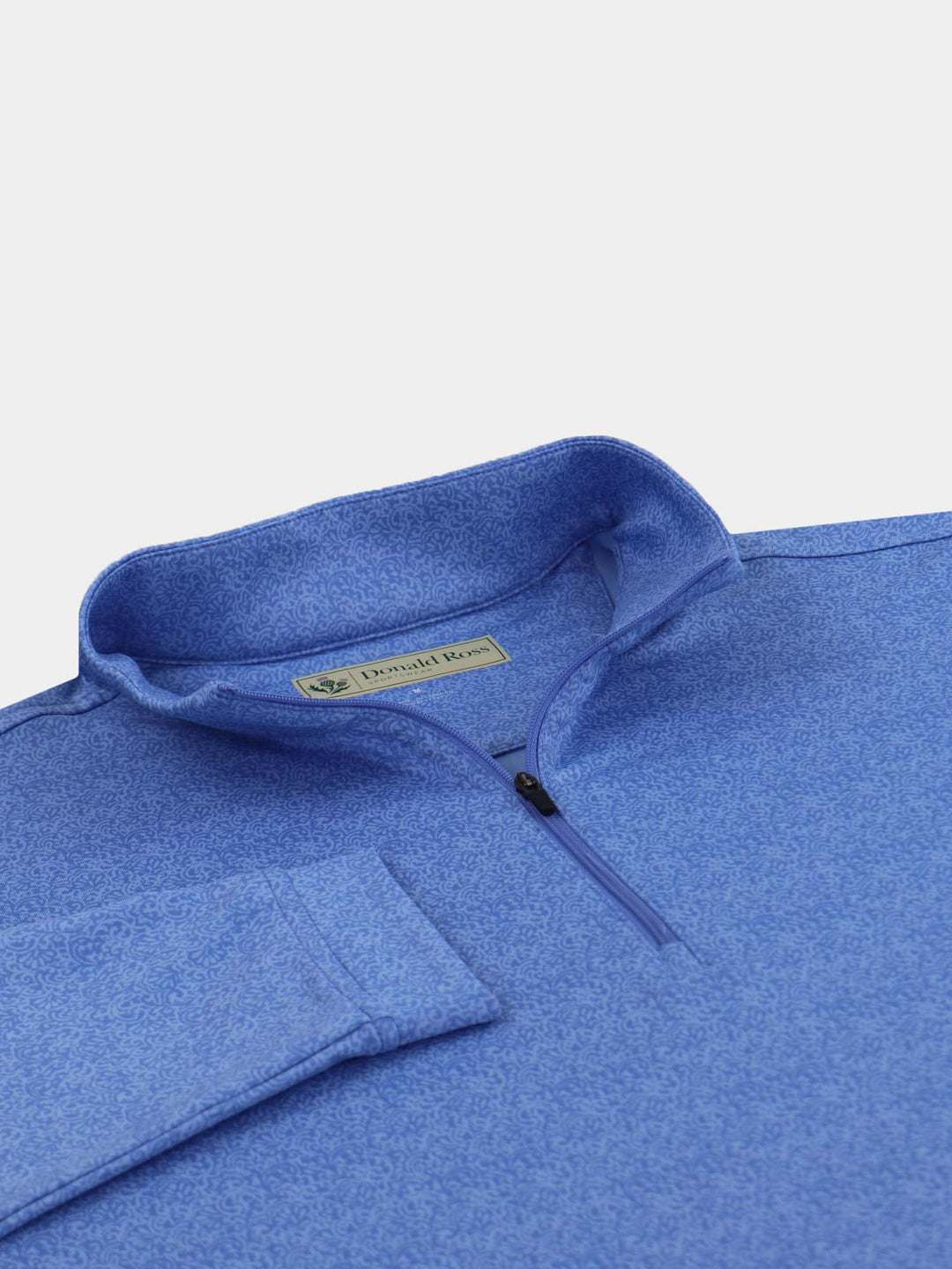 Donald Ross Mens Classic Fit Cromarty Pullover - BLUE JAY