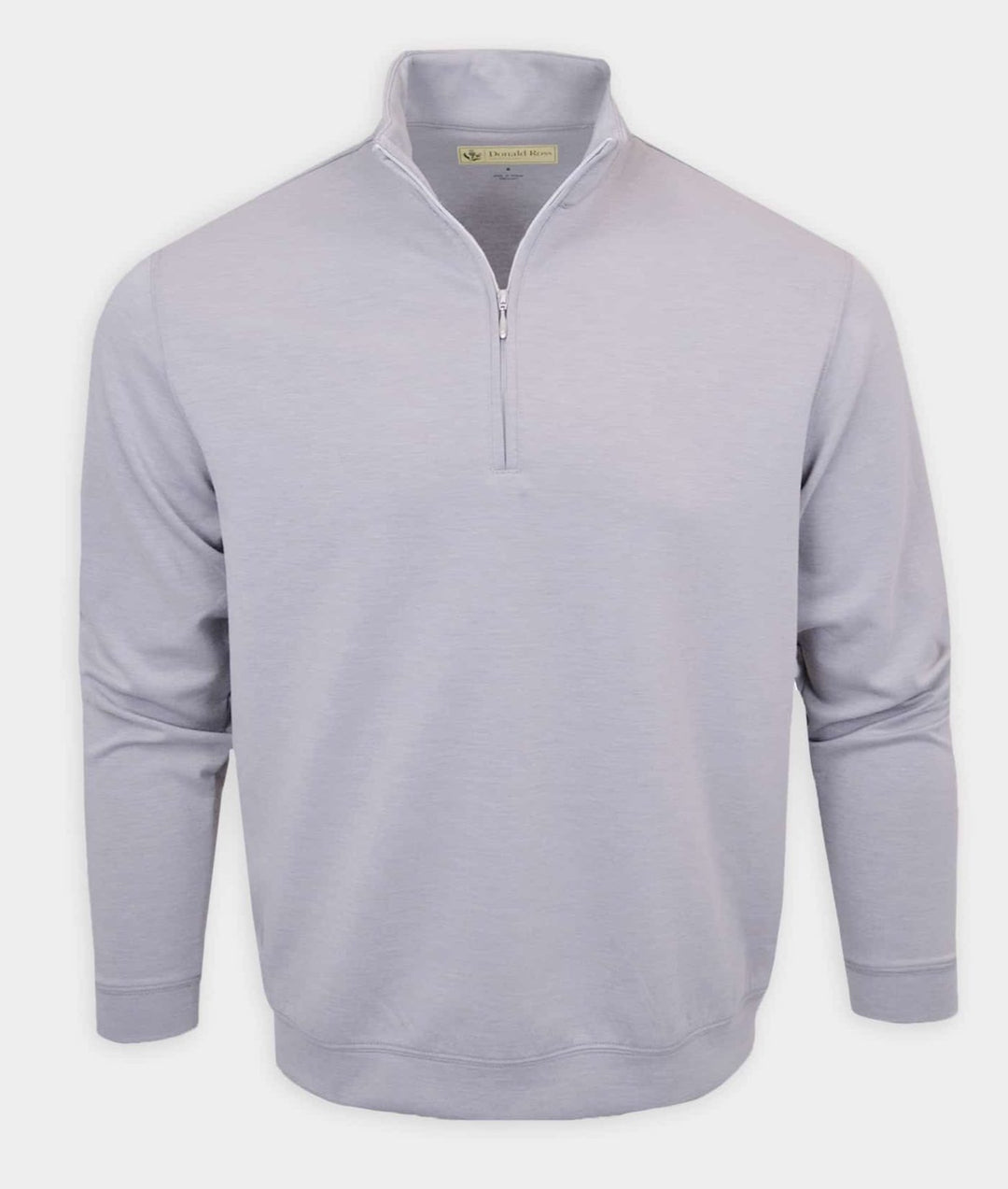 Donald Ross Mens Classic Fit Cannich Lightweight Pullover - PEWTER