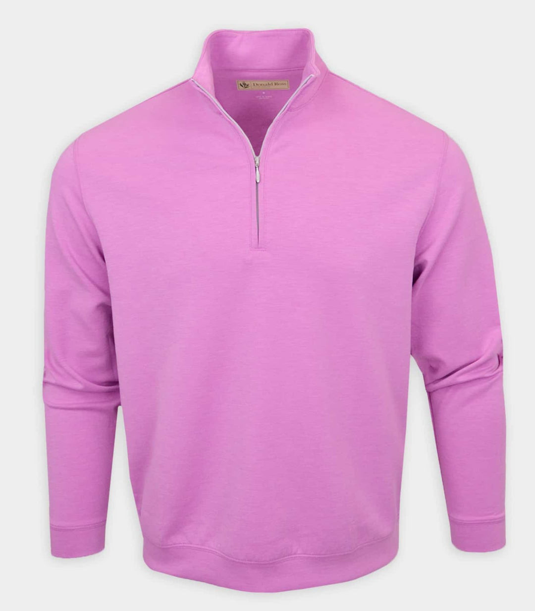 Donald Ross Mens Classic Fit Cannich Lightweight Pullover - MULBERRY