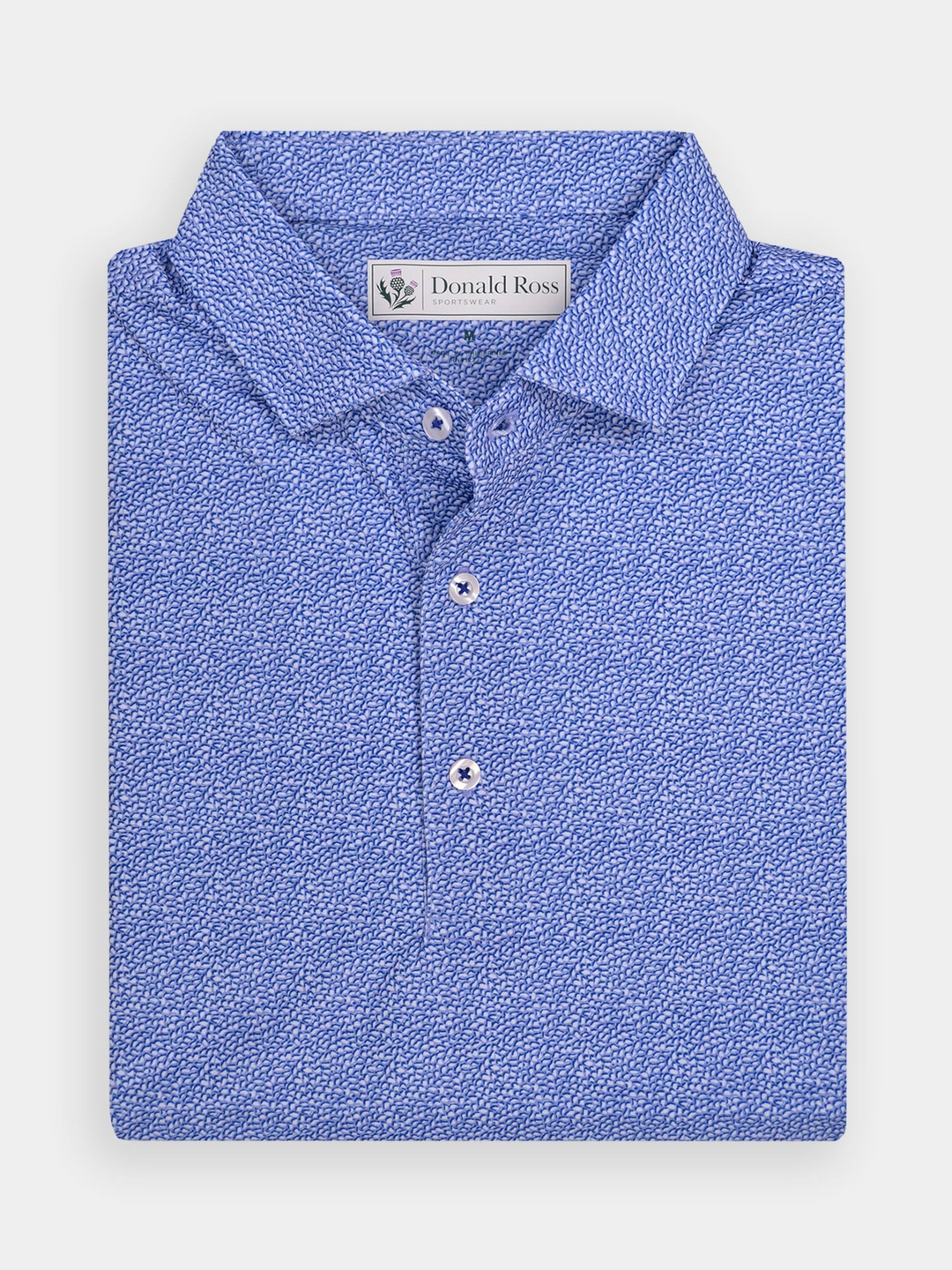 Donald Ross Mens Classic Fit WINCHESTER Polo - JUNIPER