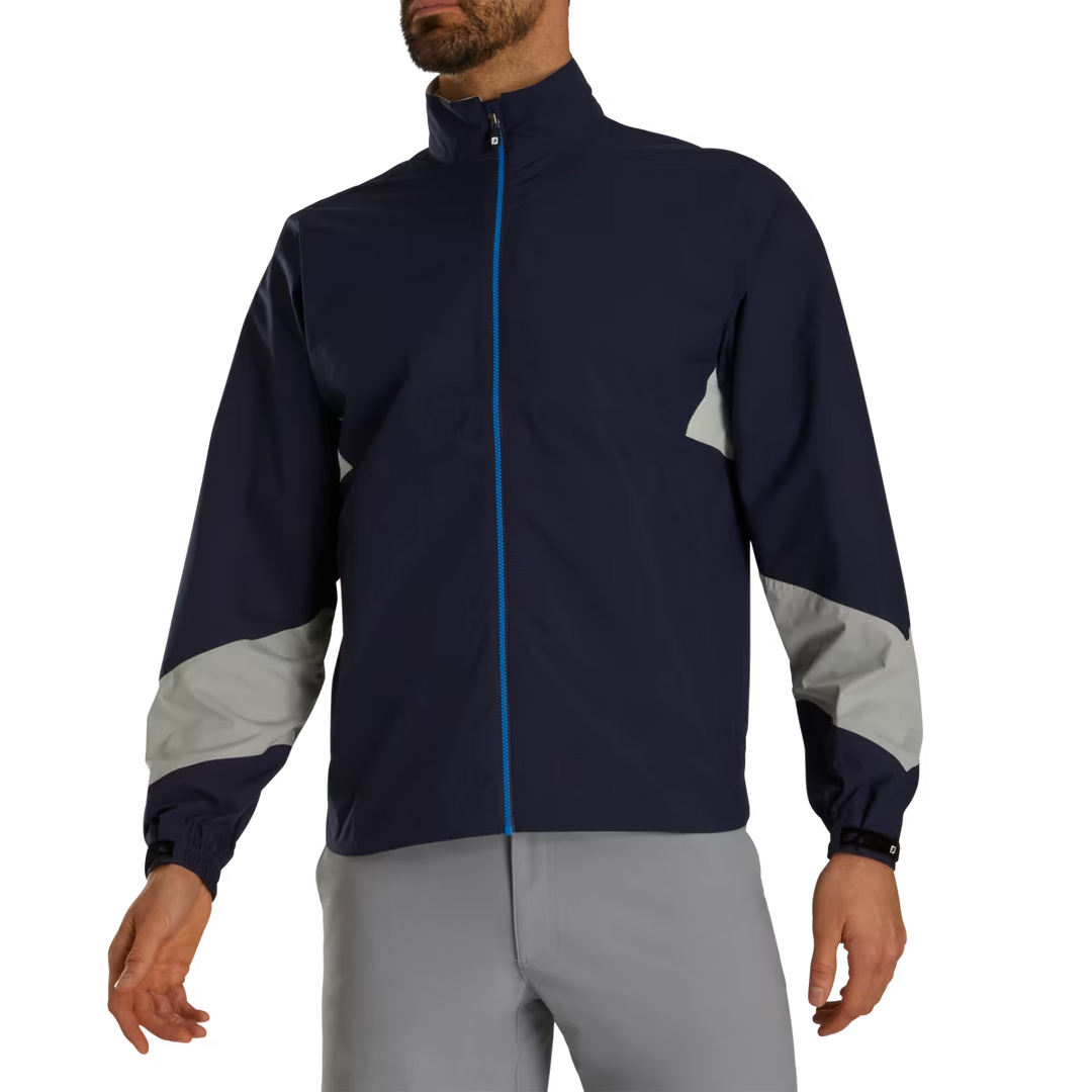 Footjoy Men's HydroLite X Rain Jacket - NAVY / GREY