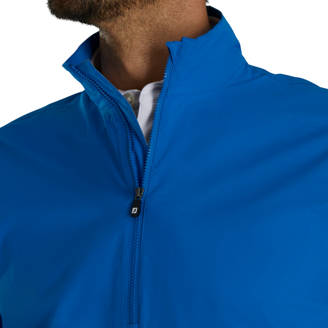 Footjoy Men's HydroLite X Short Sleeve Rain Shirt - BLUE