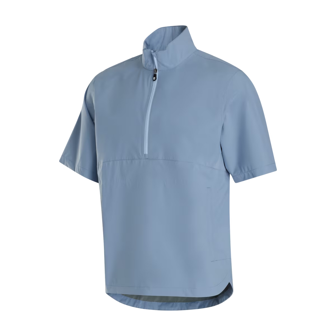 Footjoy Men's HydroLite X Short Sleeve Rain Shirt - STORM