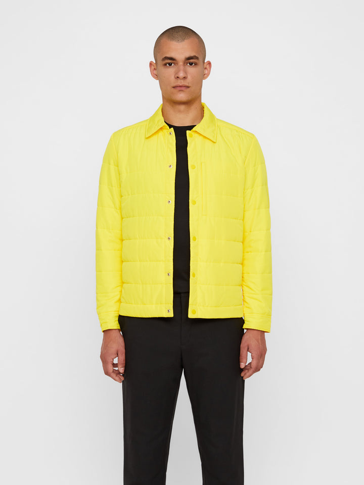 J.Lindeberg Mens Dolph Gravity PRIMALOFT Jacket - SUN YELLOW