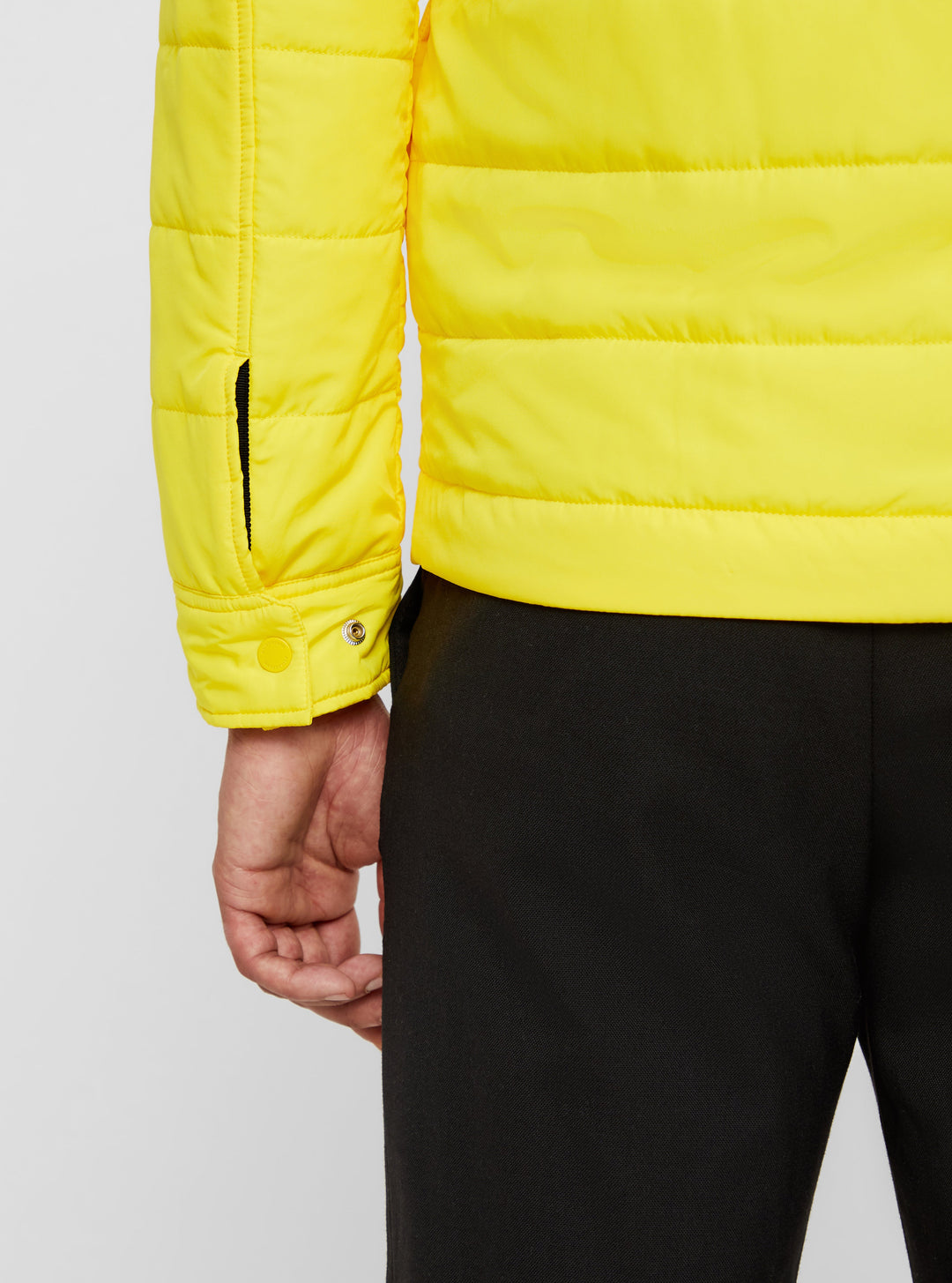 J.Lindeberg Mens Dolph Gravity PRIMALOFT Jacket - SUN YELLOW