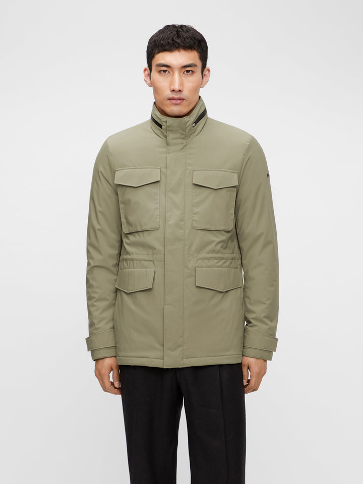 J.Lindeberg Mens Tracer Tech Primaloft Jacket - ARMY GREEN