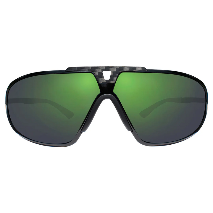 Revo Unisex FREESTYLE by Bode Miller Polarized Sunglasses- Shiny Black/Evergreen Photochromic