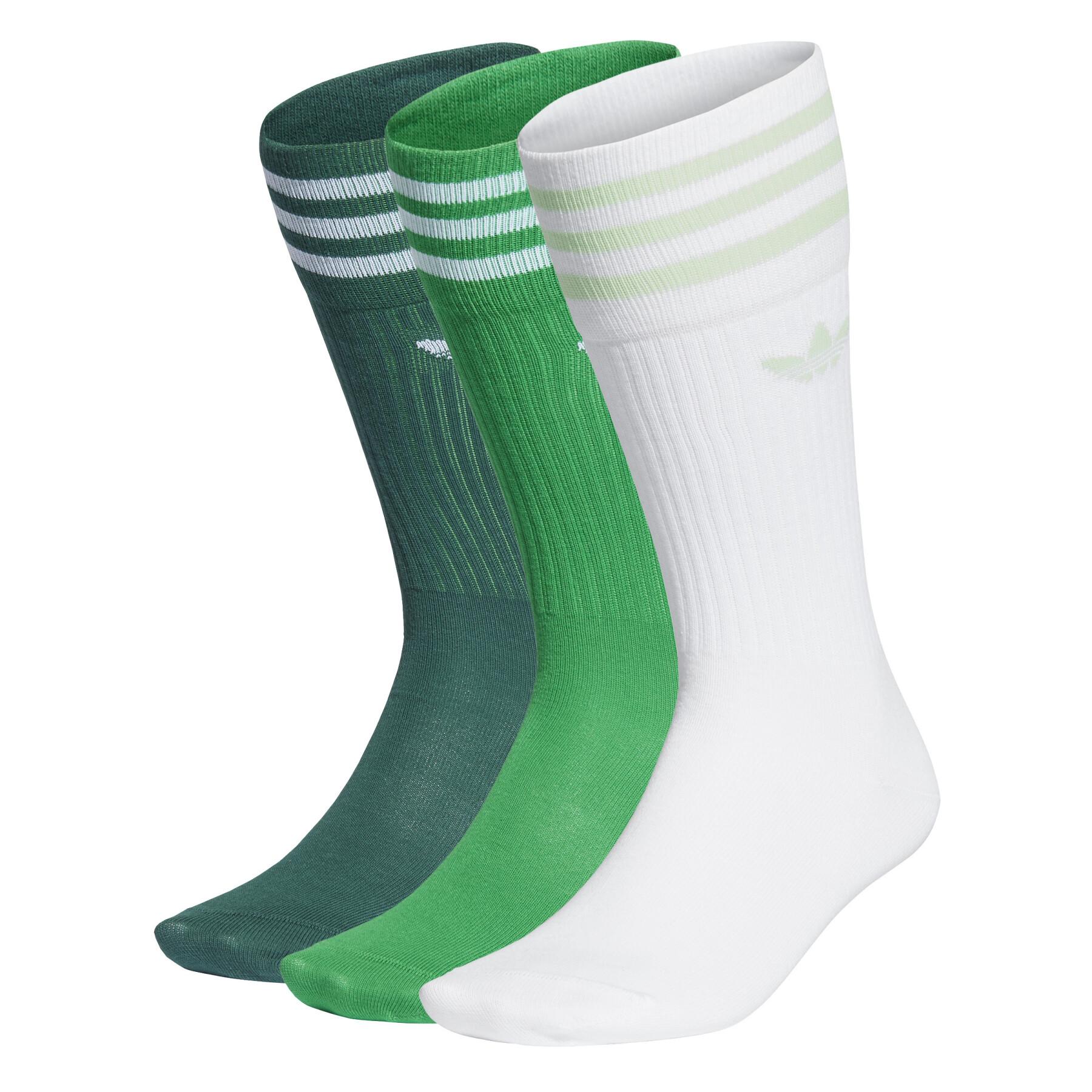 Adidas originals solid crew 3 pack socks online