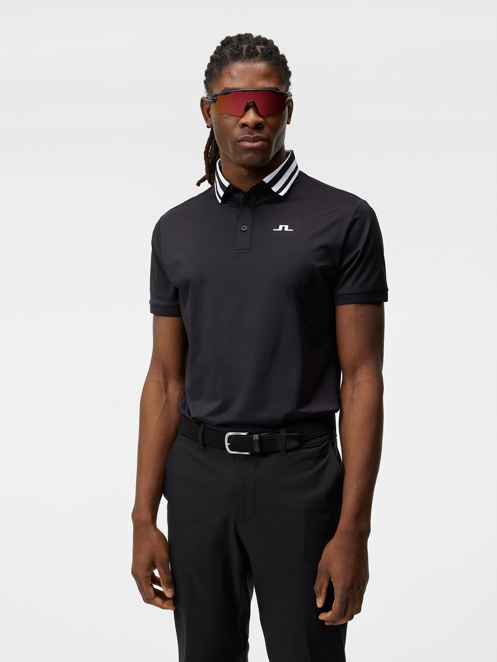 J lindeberg shop black polo