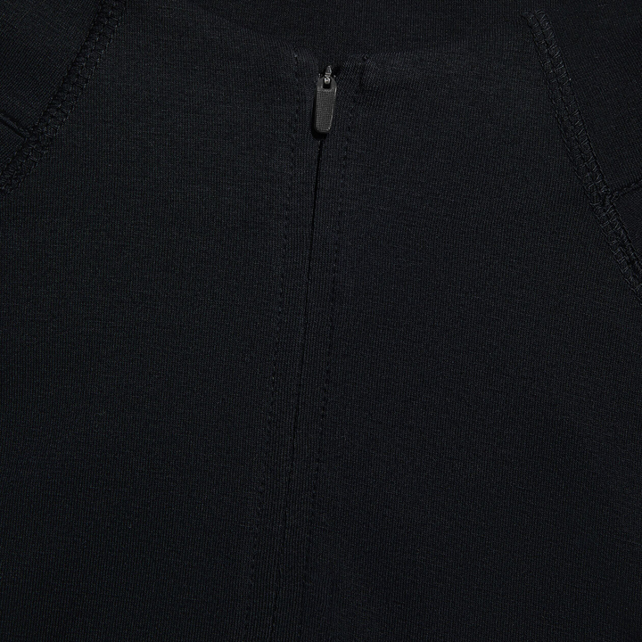 G/FORE MENS LUXE QUARTER ZIP MID LAYER - ONYX