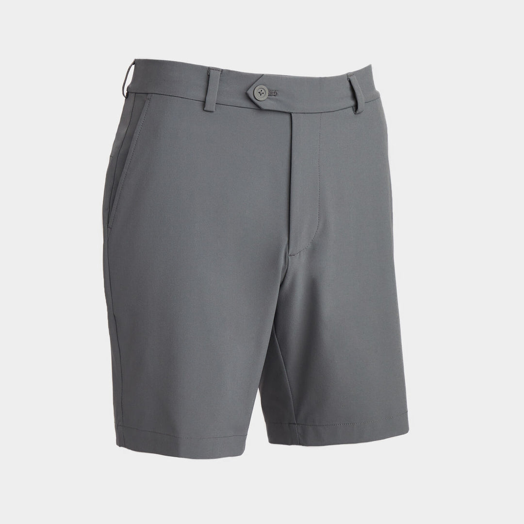 G/FORE MENS MAVERICK 4-WAY STRETCH SHORT - CHARCOAL