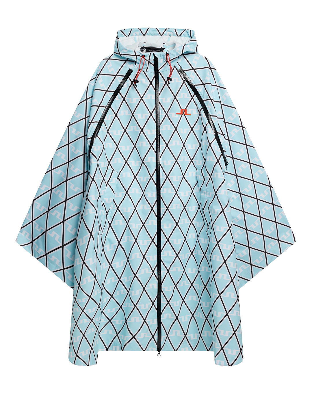 J.Lindeberg Womens Amy Poncho Out - Geo Atomizer