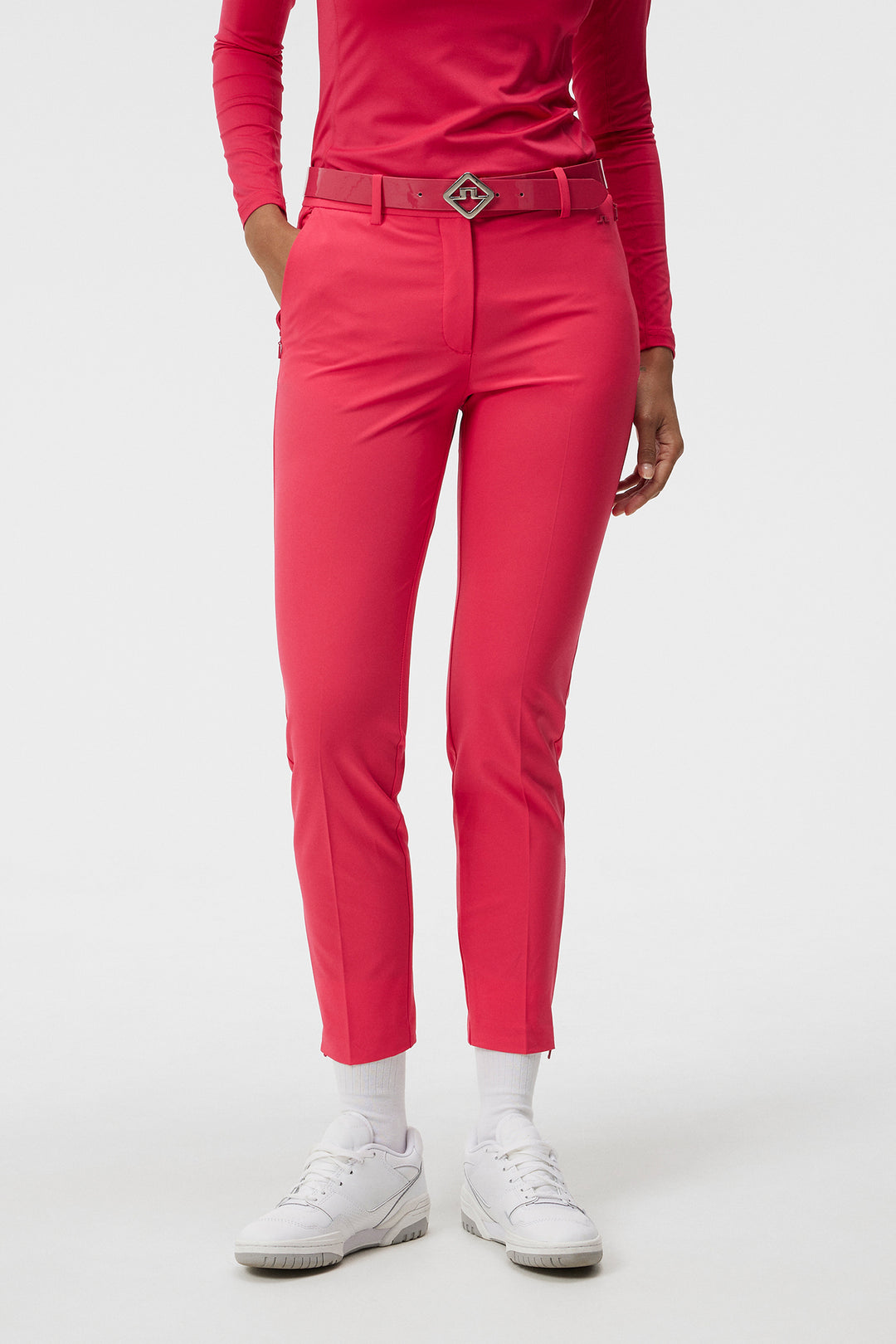 J.Lindeberg Womens Pia Pant - ROSE RED