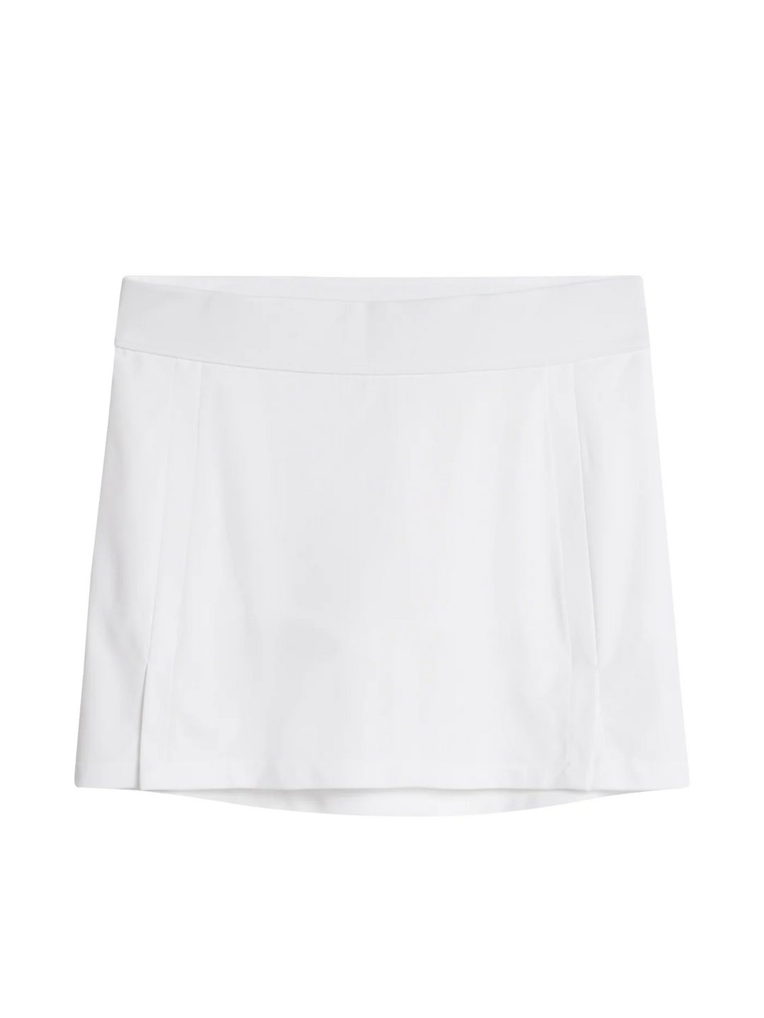 J.Lindeberg Womens Amelie TX Jersey Skirt - WHITE