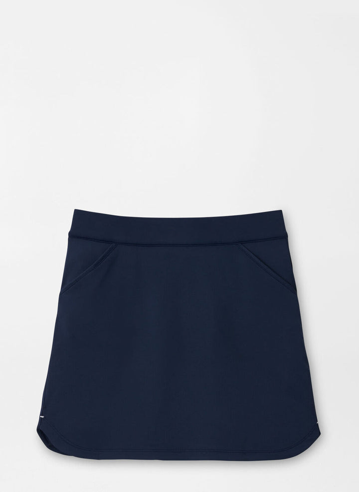 Peter Millar Womens Alice Petal Hem Skort - NAVY